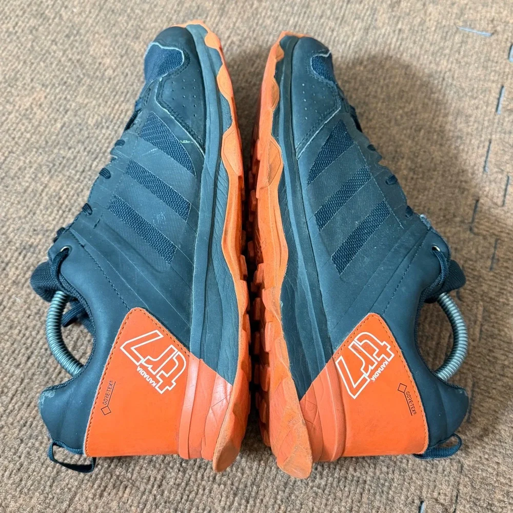 Adidas Kanadia 7 TR GTX Gore-Tex Mens Trail Running Shoes Blk Orange BB5428 11.5